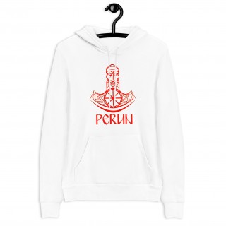 Buy a warm hoodie with God Perun